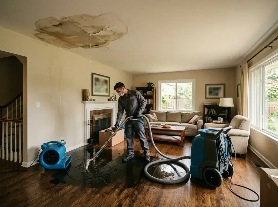 attic-pipe-burst-ceiling-drip-008 — frequently asked questions, Water Damage Restoration & Carpet Care in Newmanstown, PA